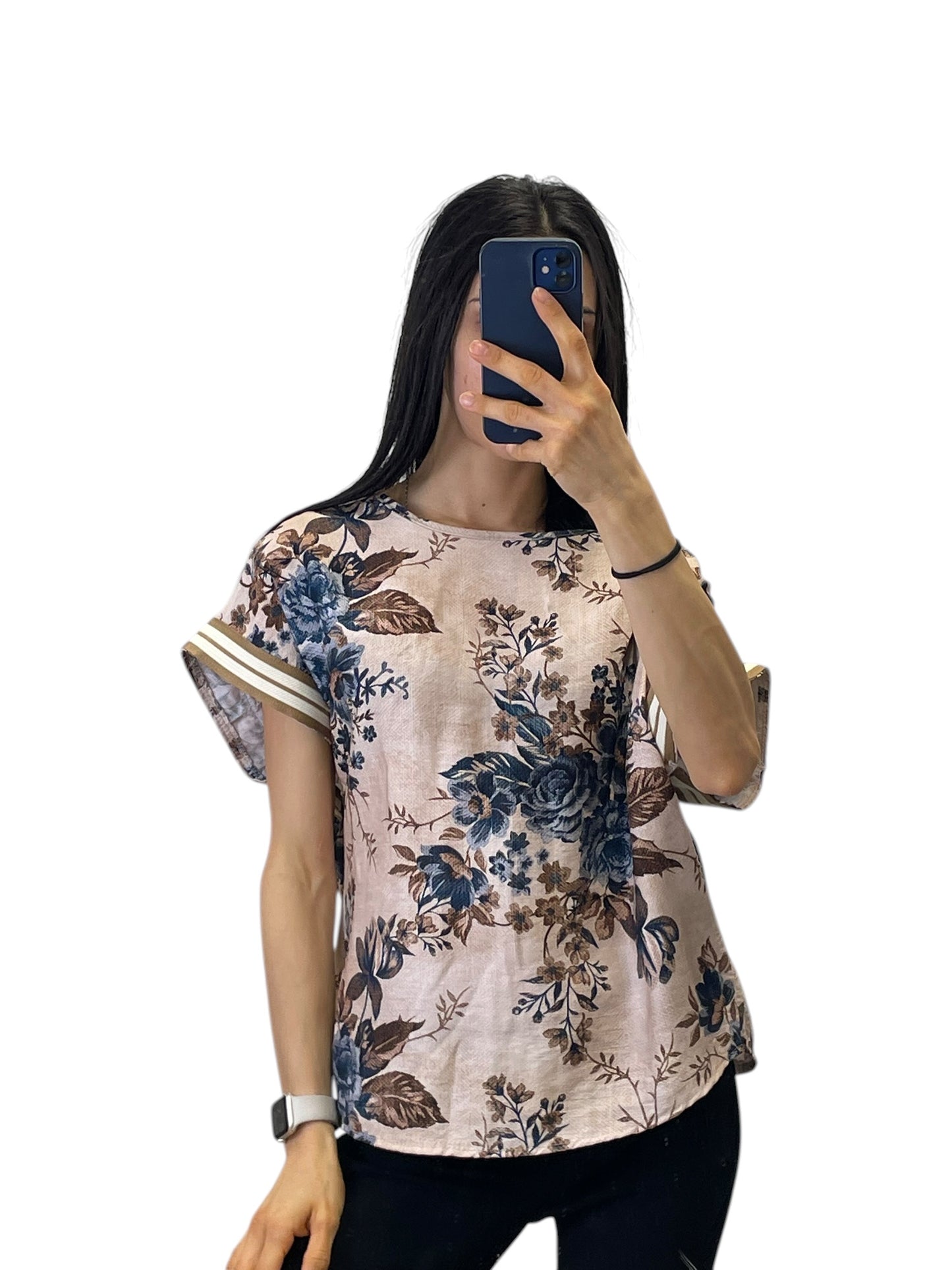 Blusa a fiori