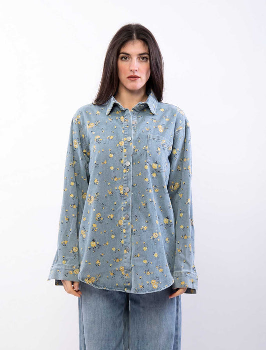 Camicia over in jeans