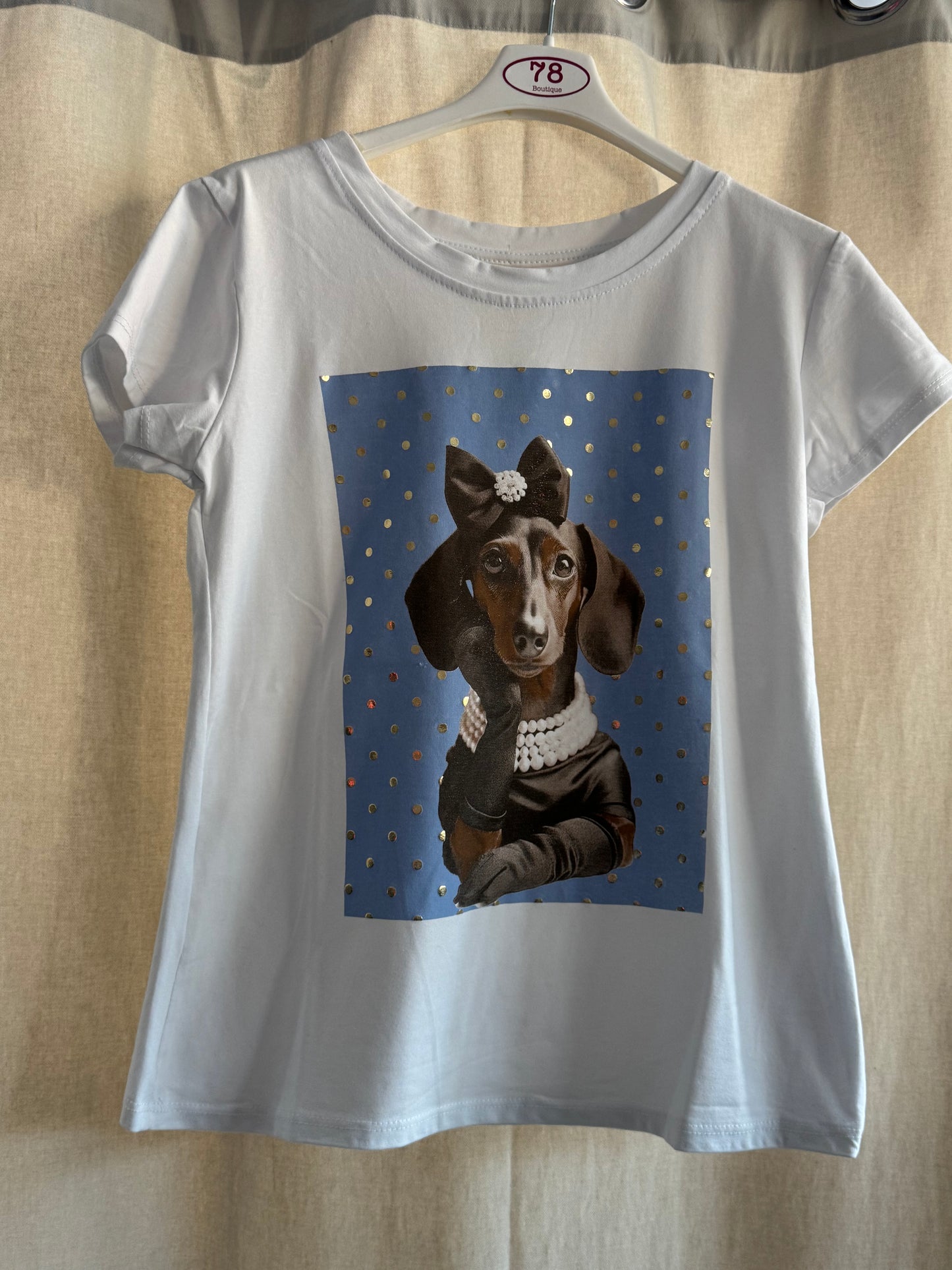 T shirt slim fit bassotto