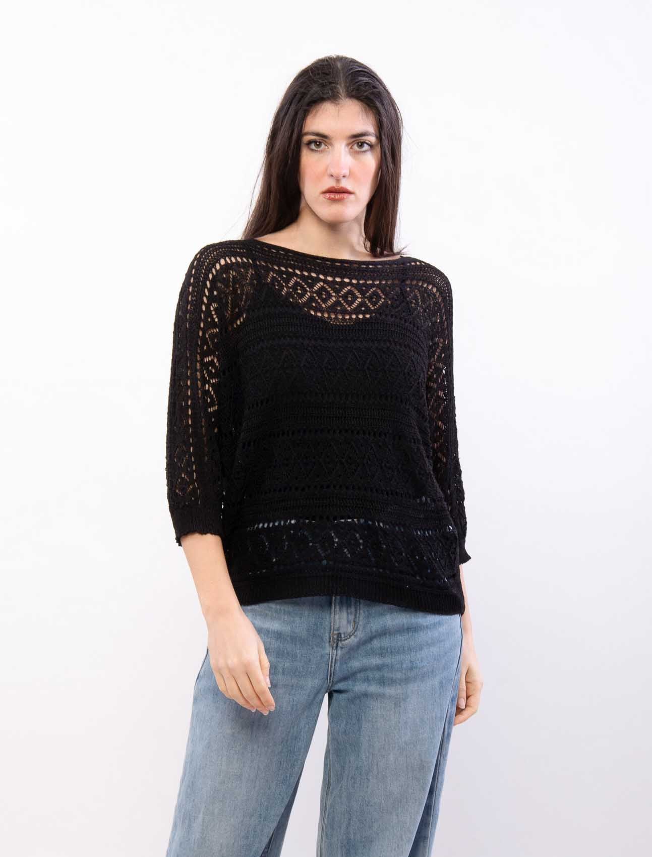 Maglia traforata
