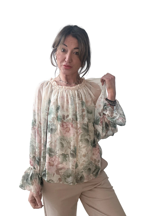 Blusa floreale