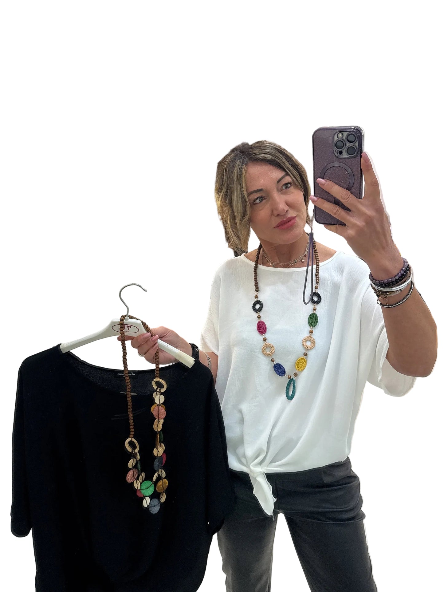 Blusa con nodo
