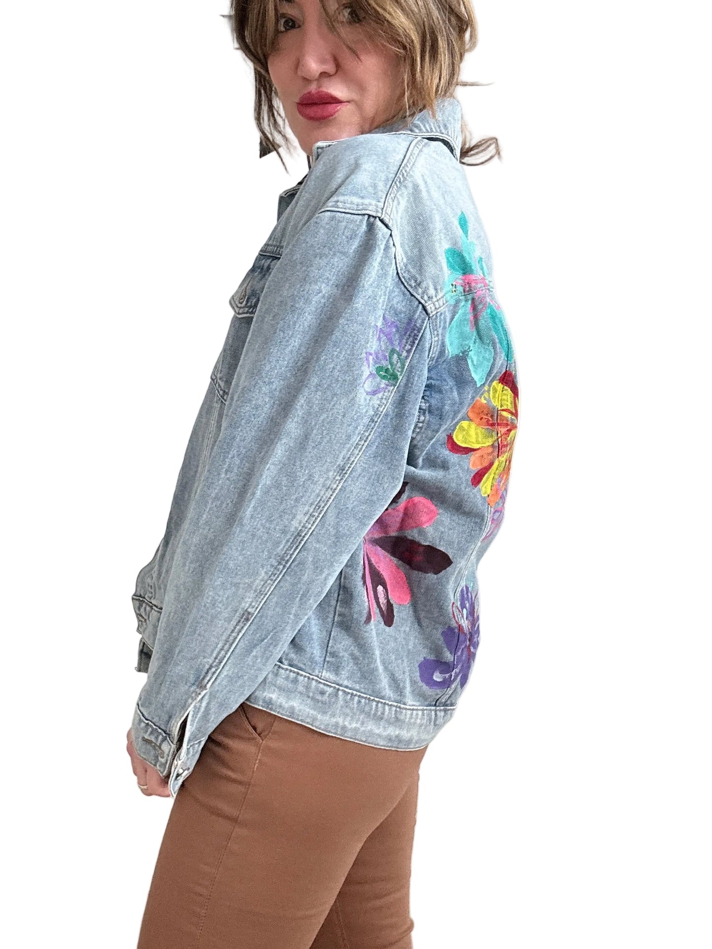 Giacca over decorata