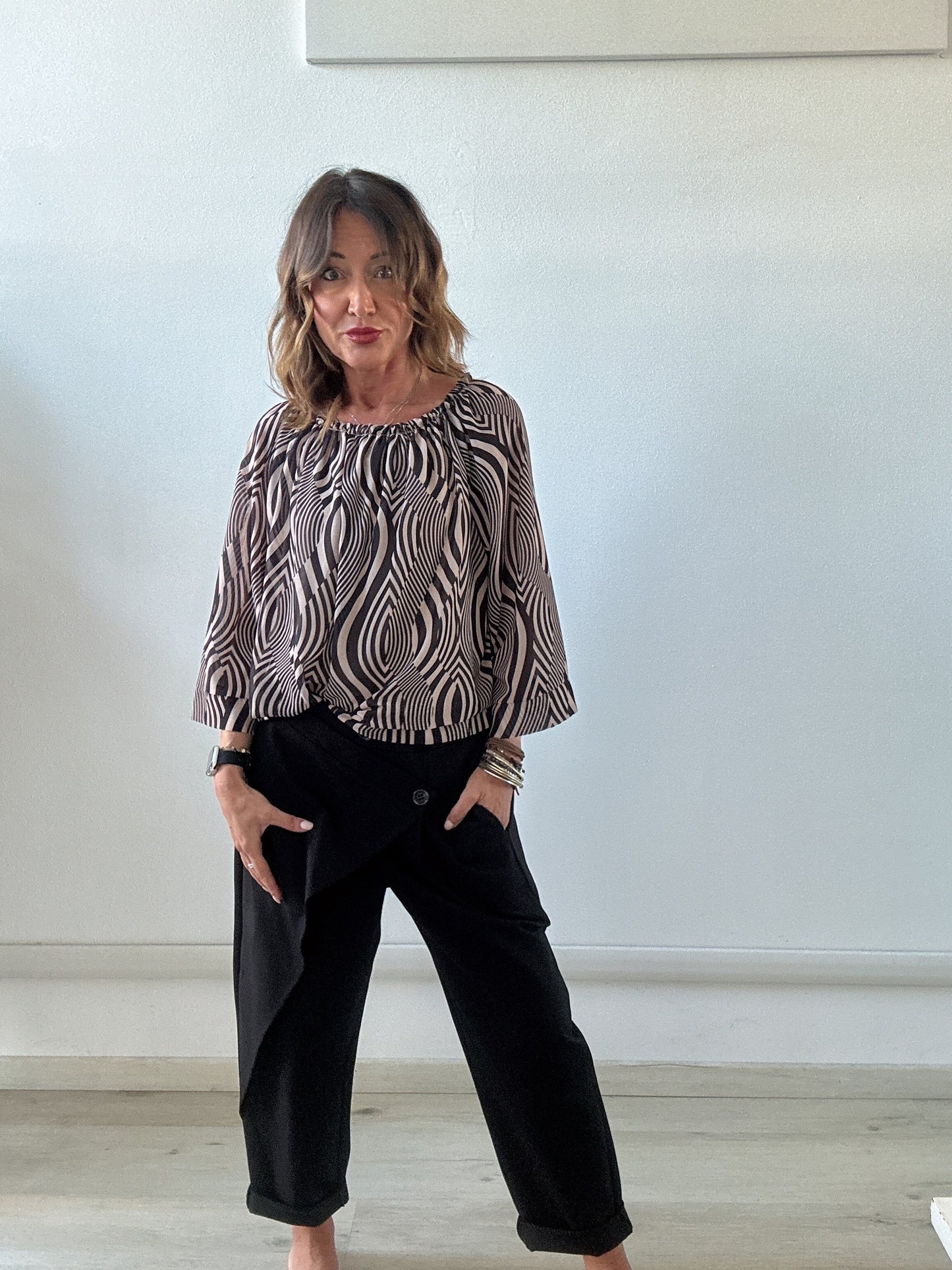 Pantalone con patta