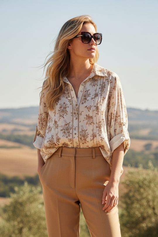 Camicia in cotone