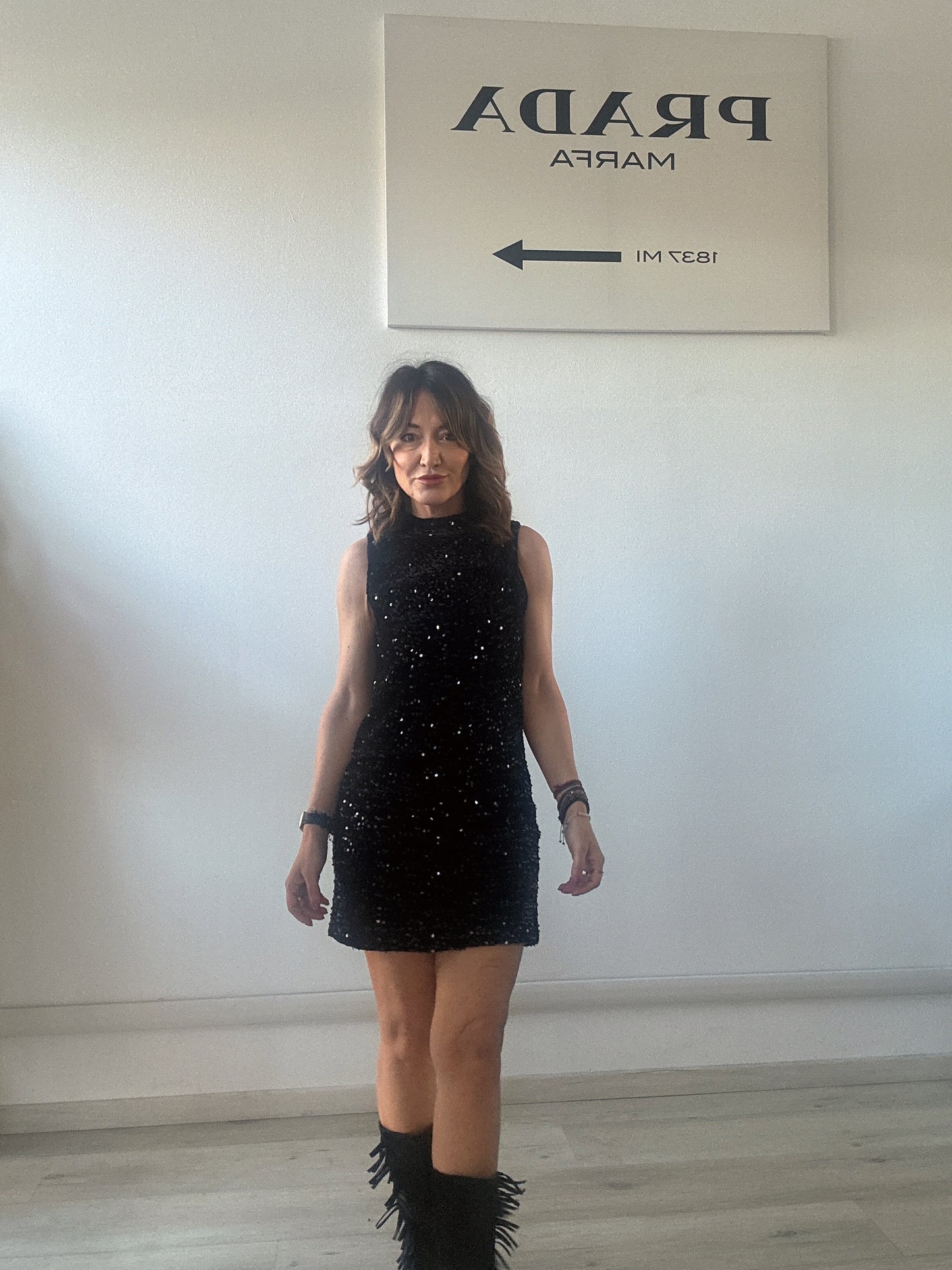 Abito con paillettes