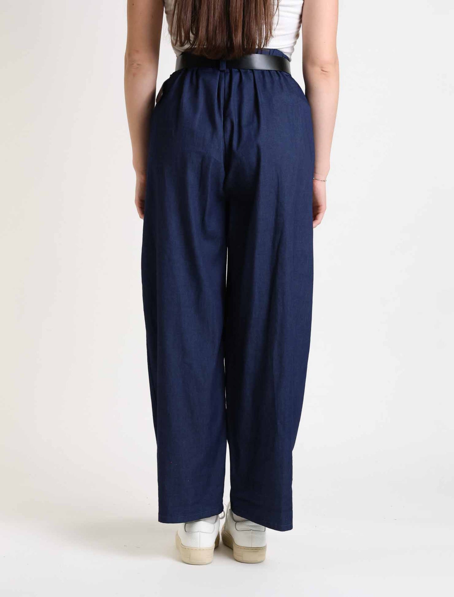 Pantalone in chambray
