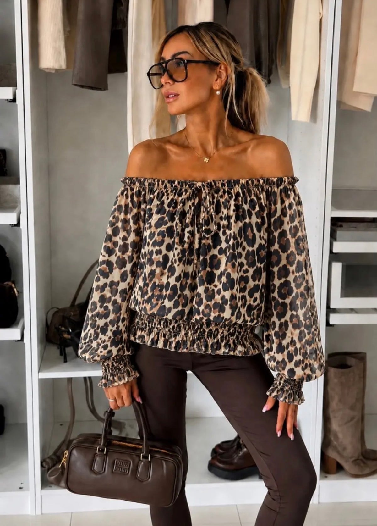 Blusa maculata
