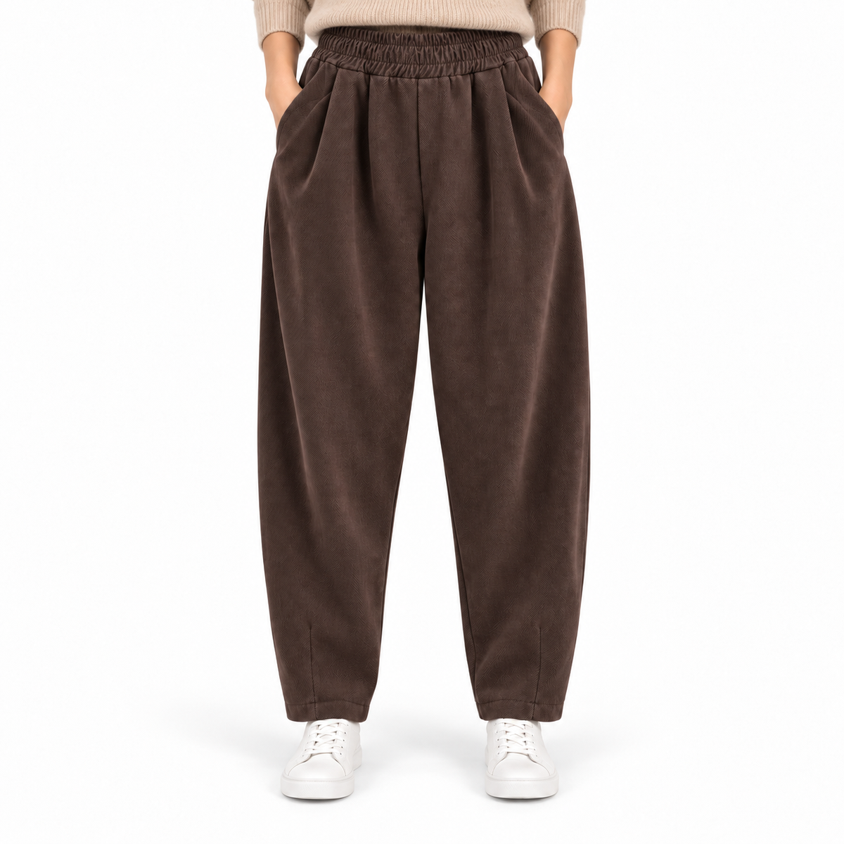 Pantalone a ovetto rilassato
