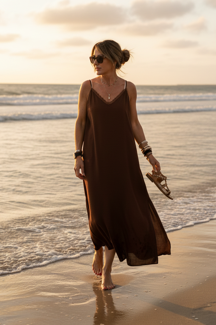 Abito in georgette