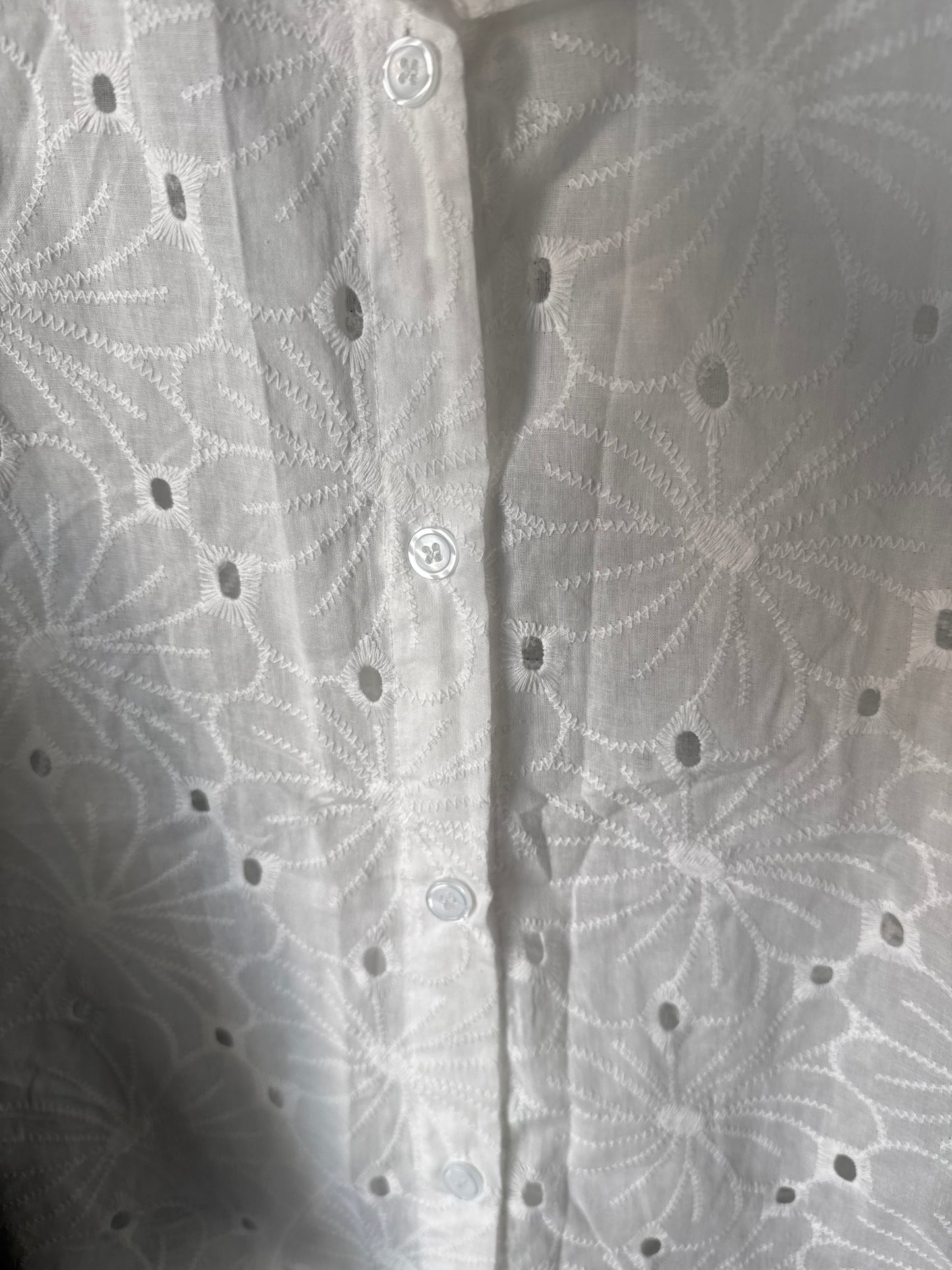 Camicia in sangallo