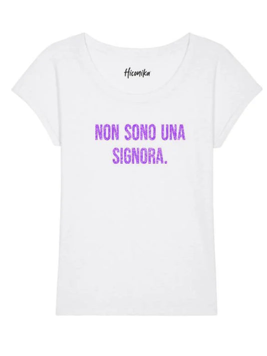 T-shirt Non sono una Signora