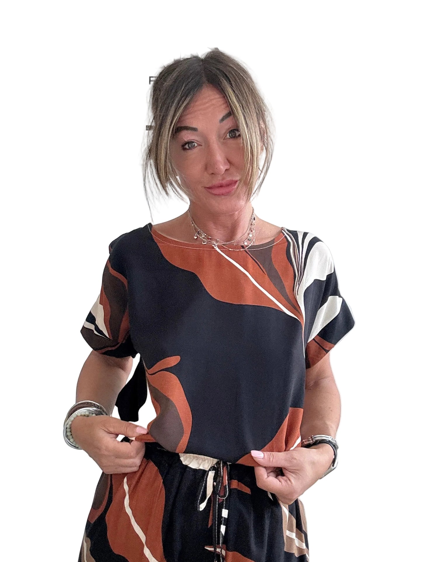 Blusa in viscosa