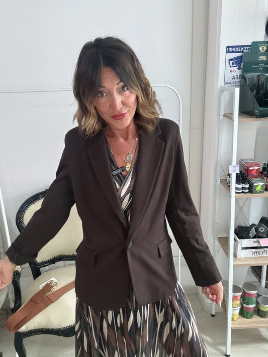 Blazer cioccolato