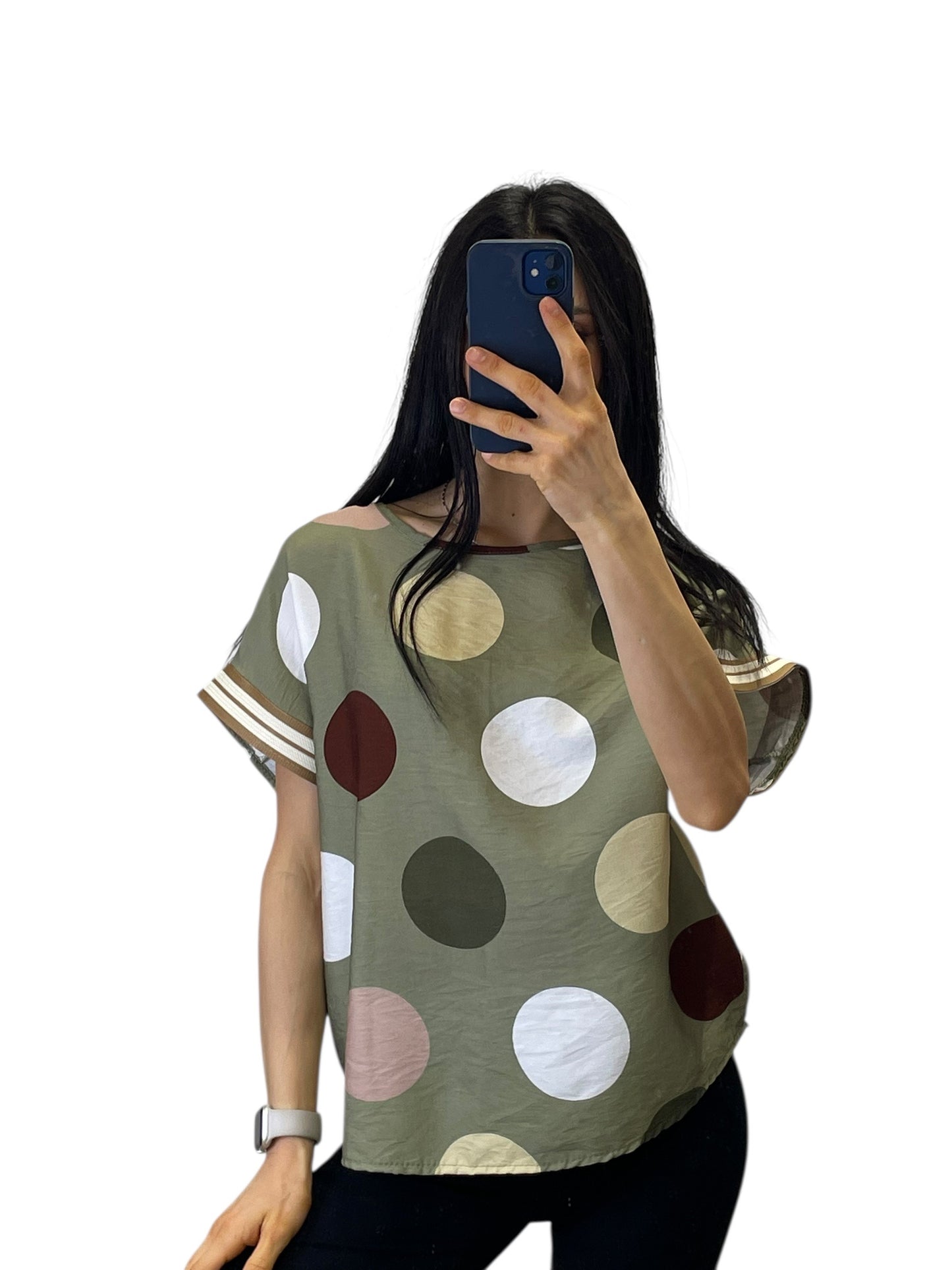 Blusa a pois