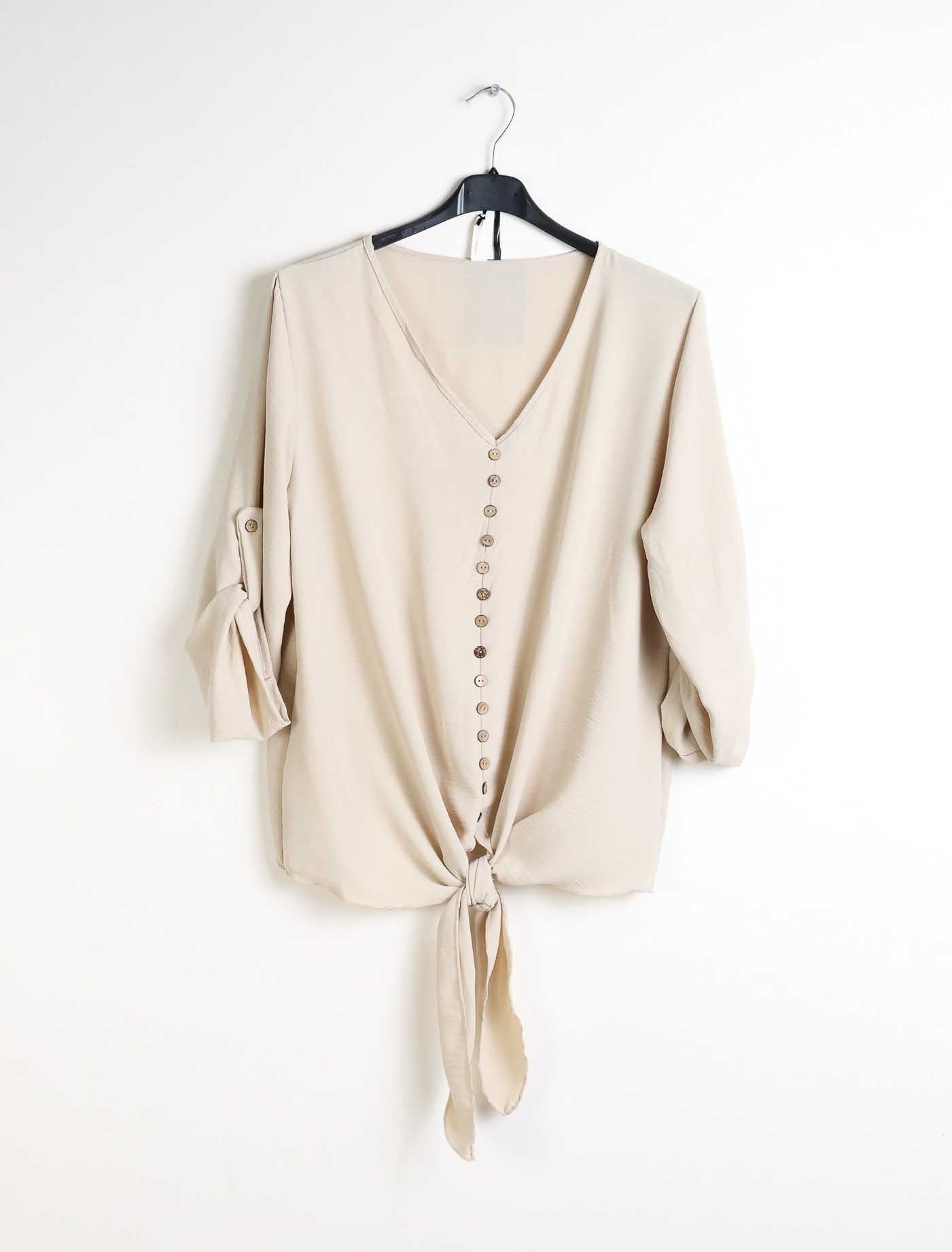 Blusa con nodo