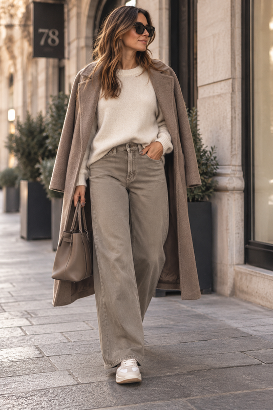Jeans a palazzo