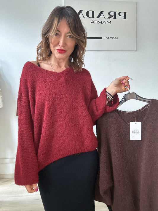 Maglia orsetto in lana