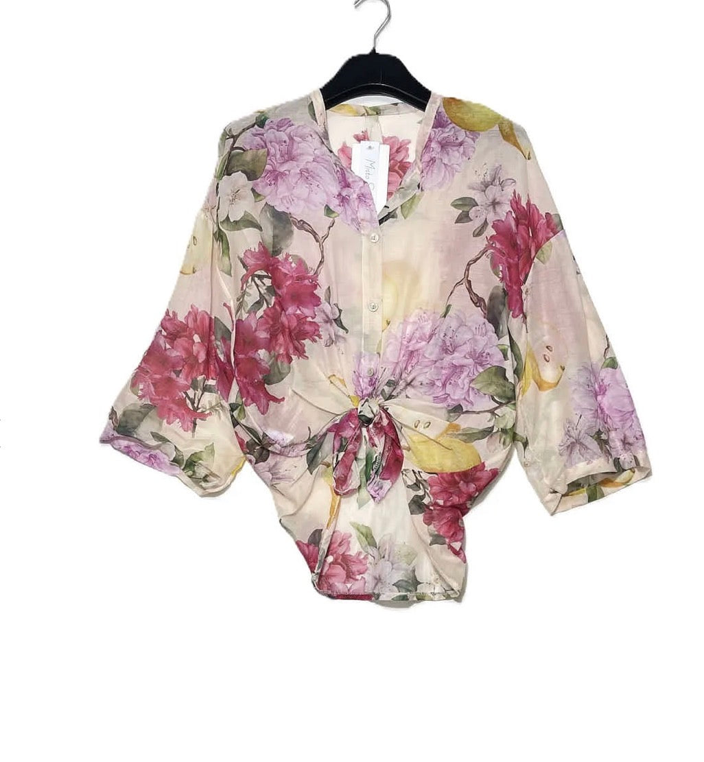 Camicia floreale