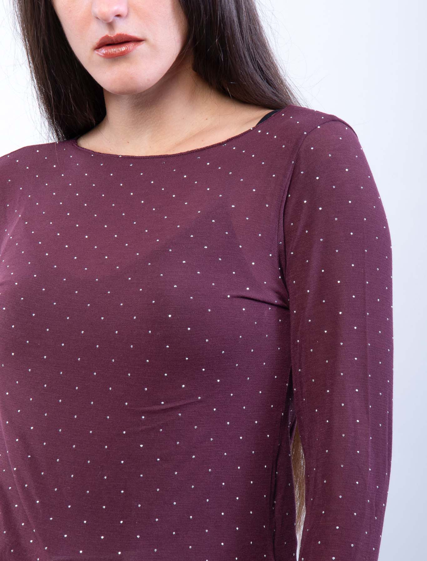 Maglietta misto cachemire