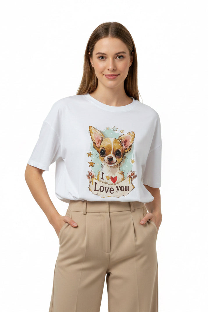 T shirt over  chihuahua