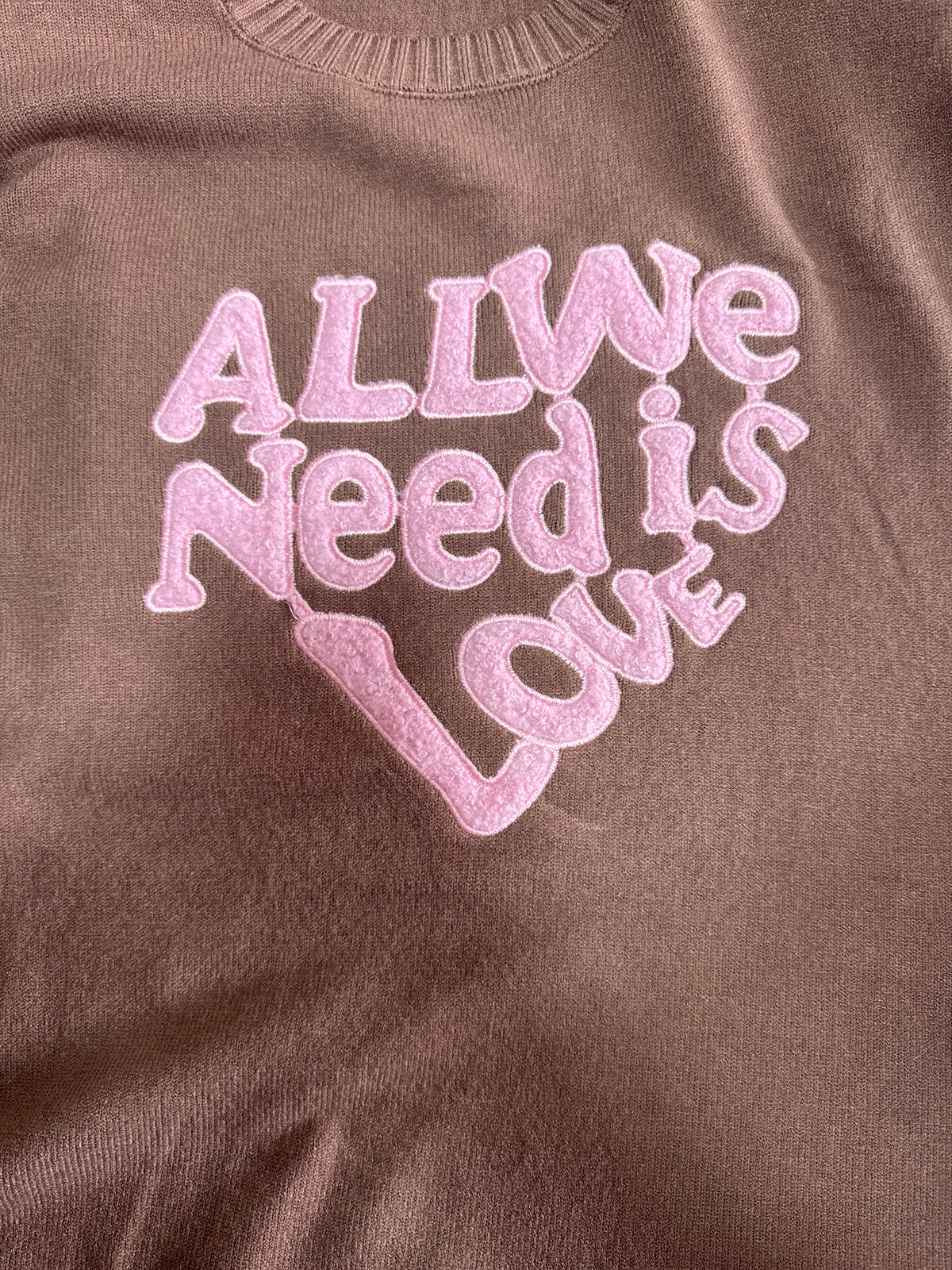 Maglia All you need is love