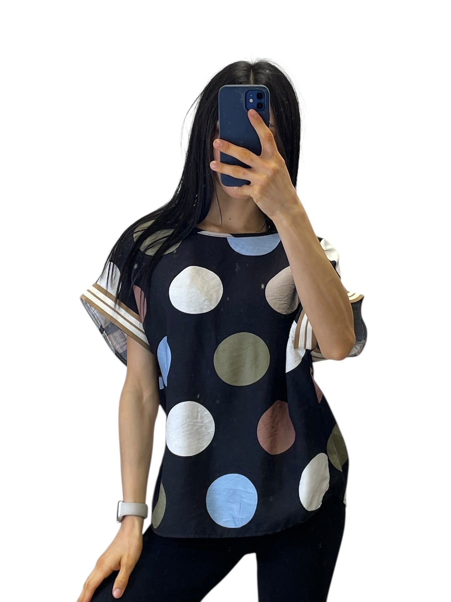 Blusa a pois