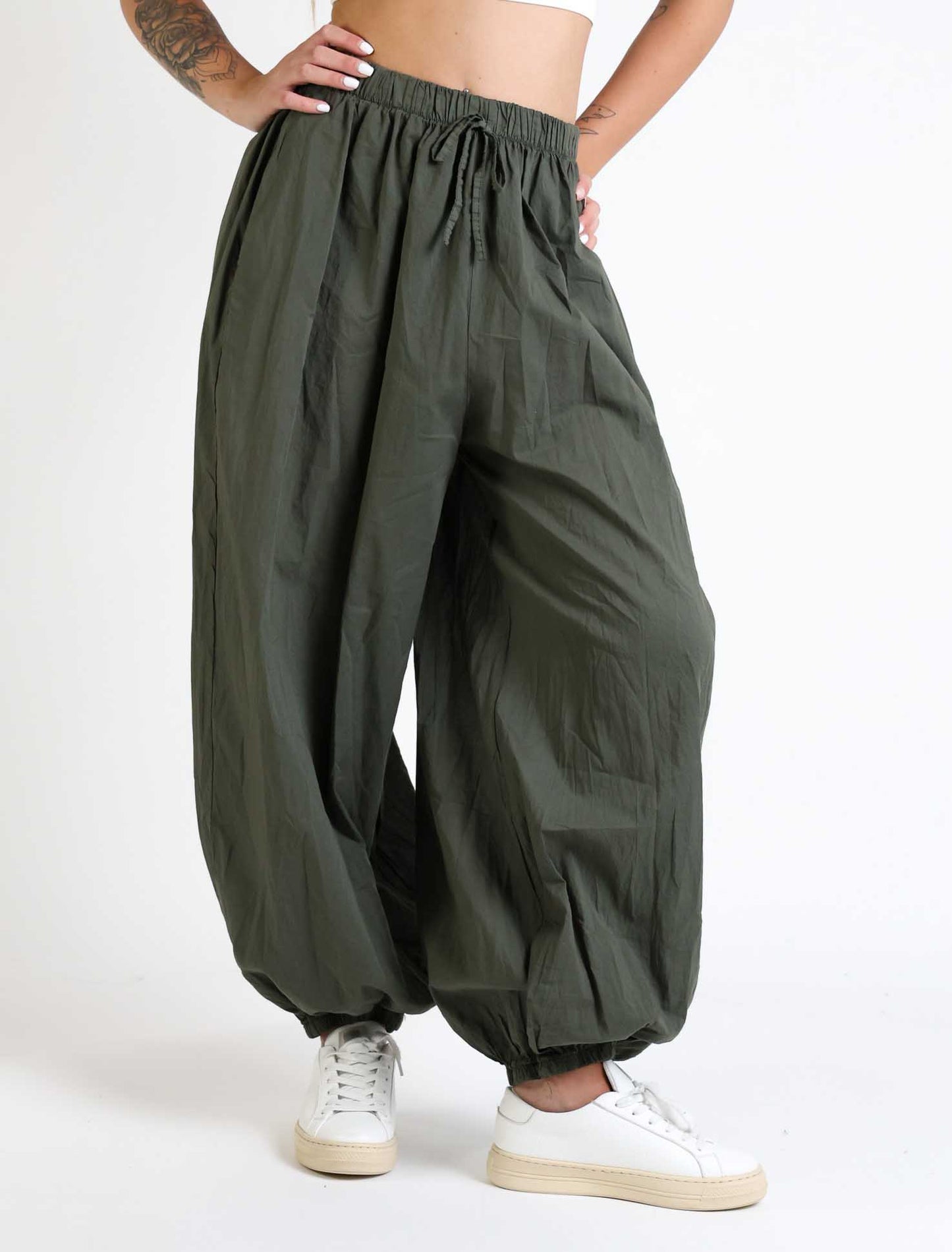 Pantalone in mussola