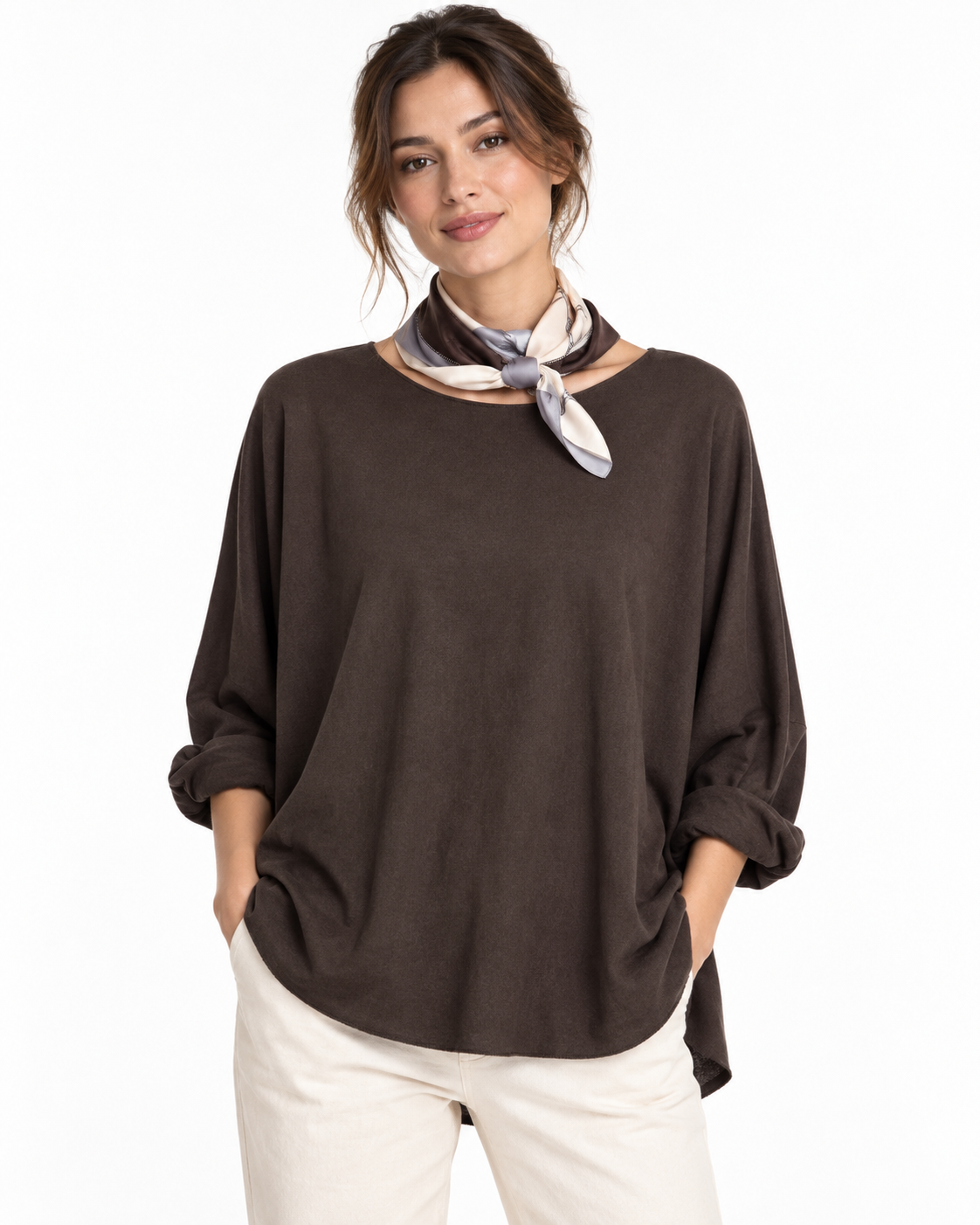 Maglietta con foulard