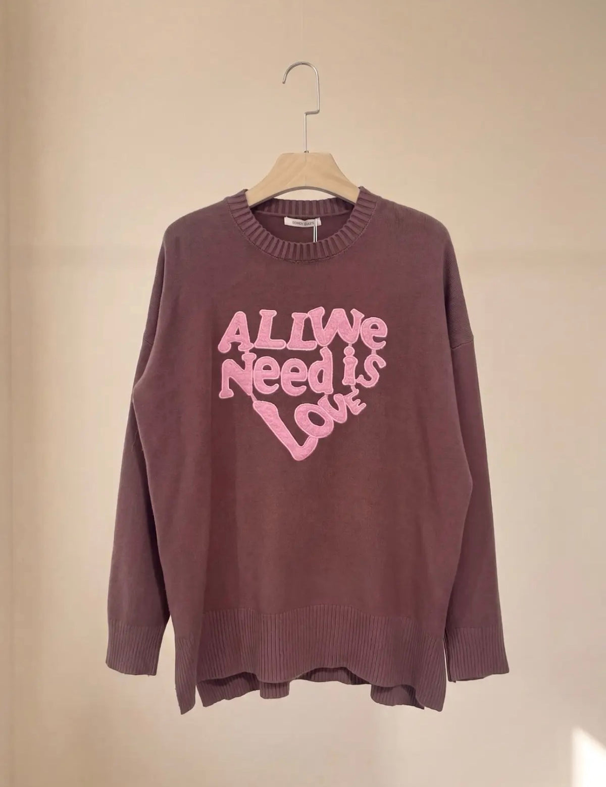 Maglia All you need is love