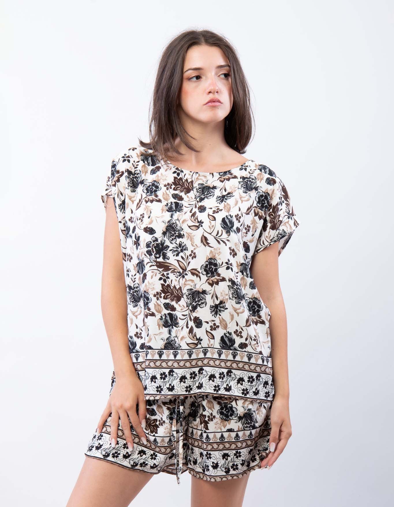 Blusa in viscosa