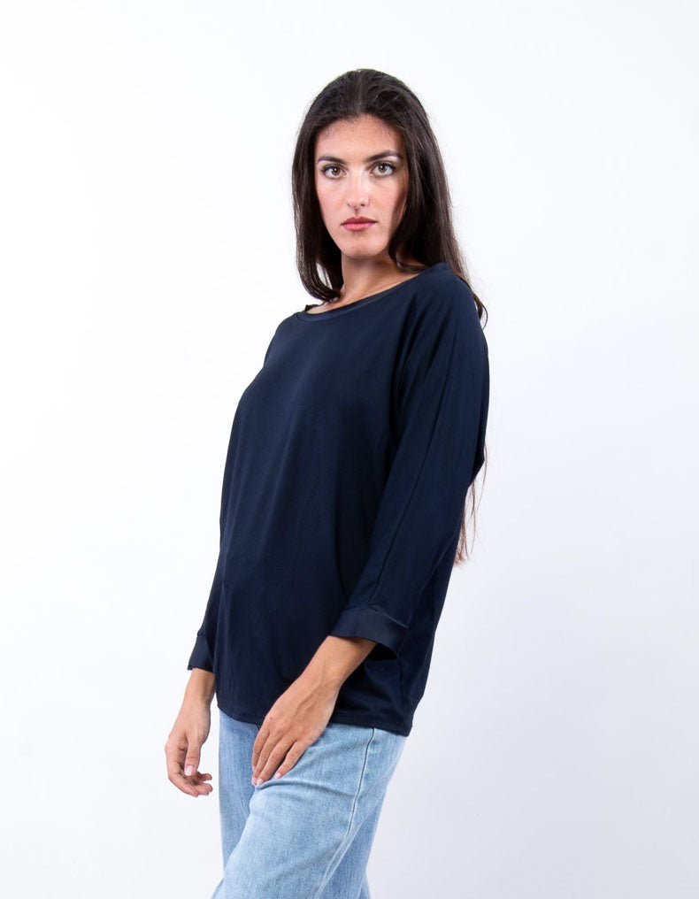 T shirt in viscosa