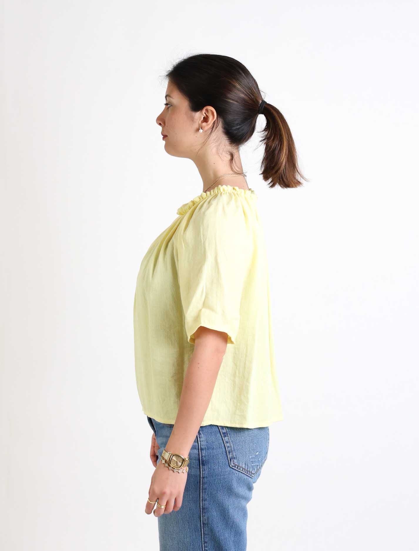 Blusa scollo shiffer