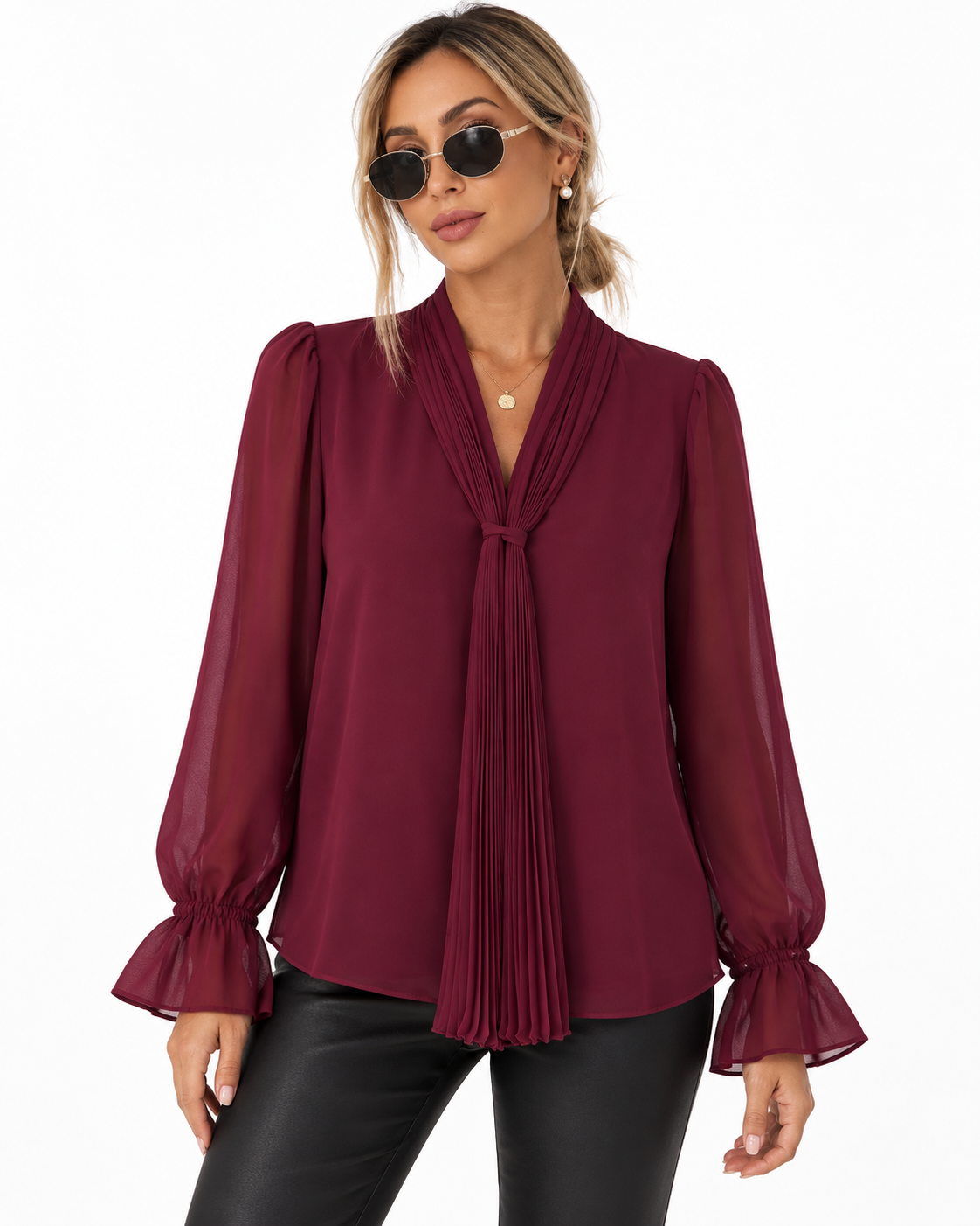 Blusa con nodo