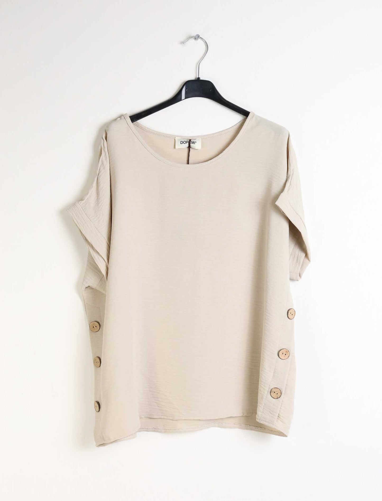 Blusa con bottoni