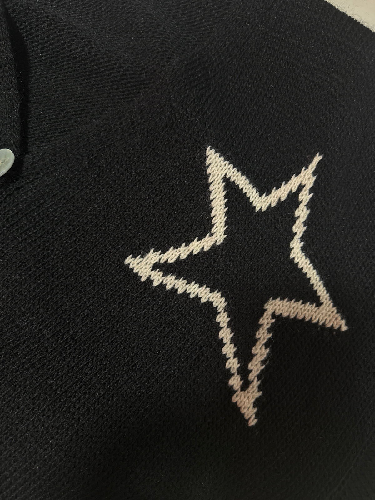 Cardigan con stelle