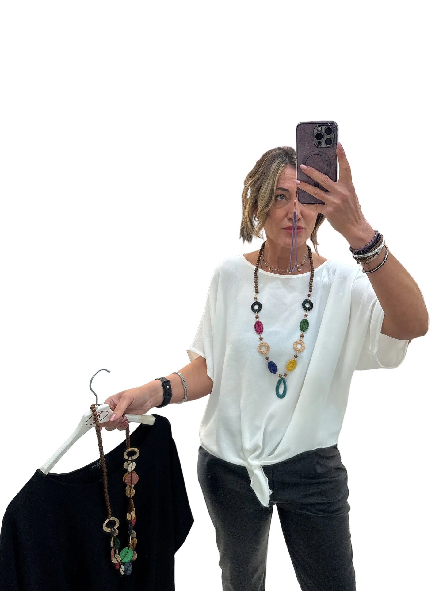 Blusa con nodo
