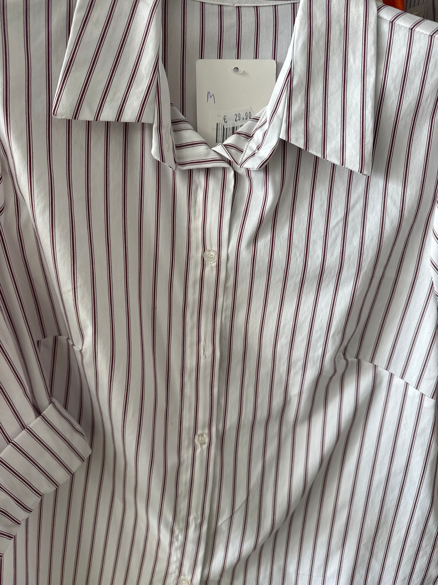 Camicia gessata Slim fit