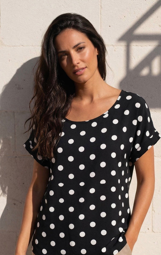 Blusa a pois