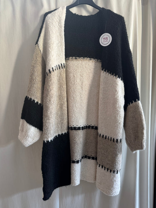 Cardigan in lana