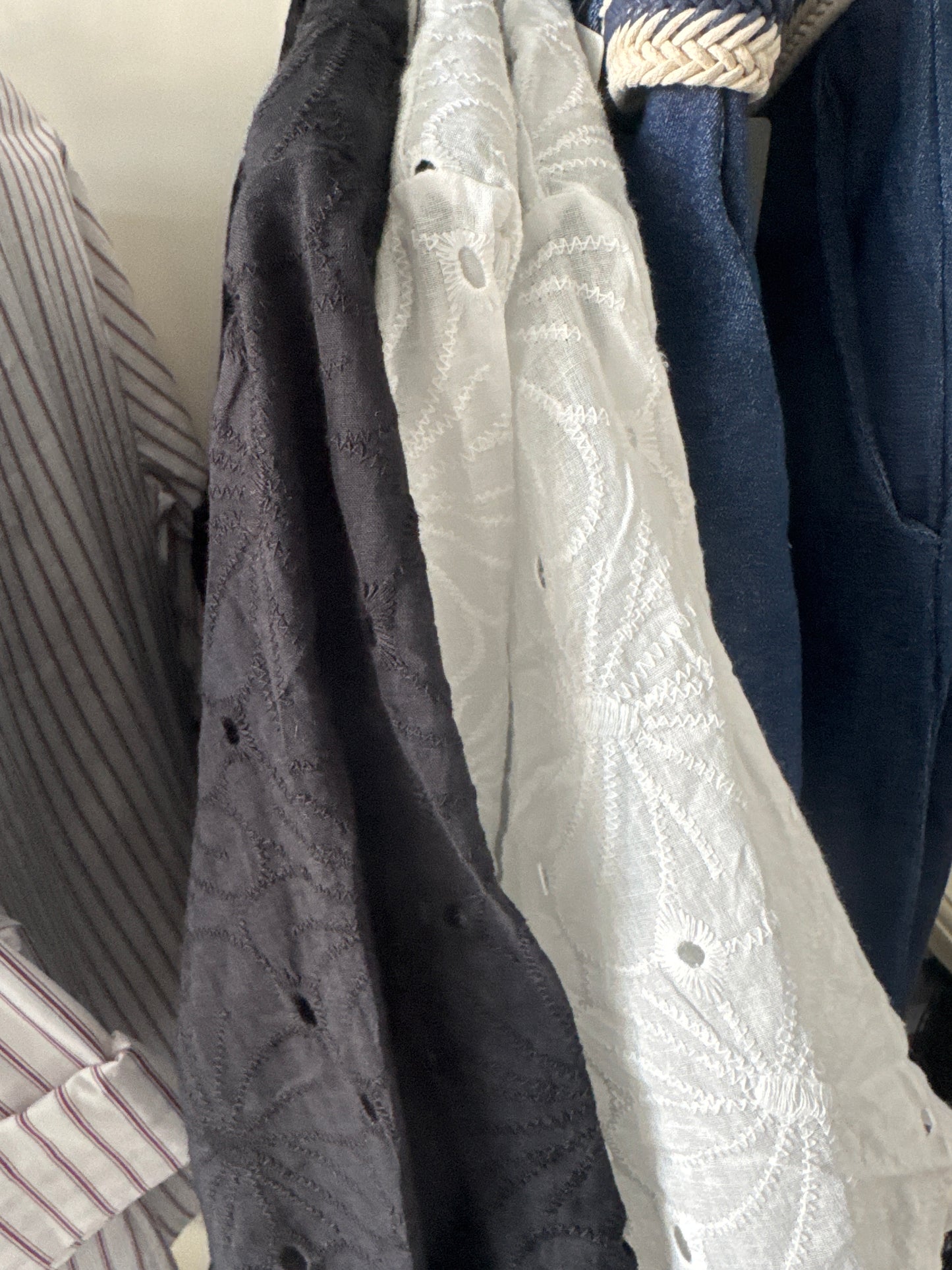 Camicia in sangallo