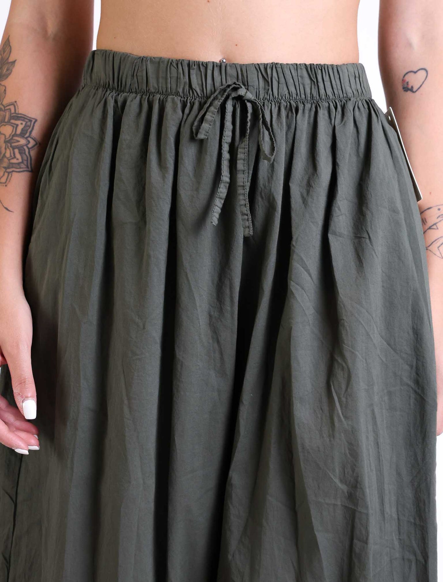 Pantalone in mussola