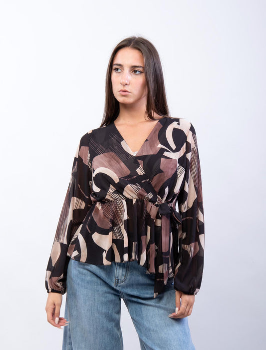 Blusa con nodo