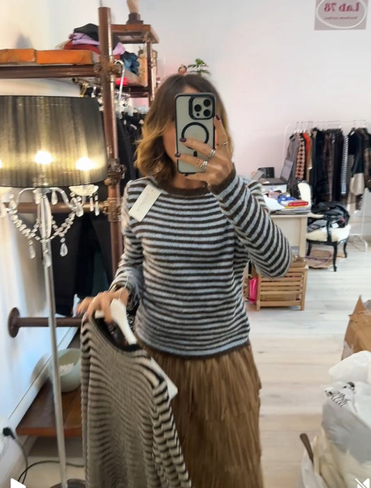 Maglioncino a righe