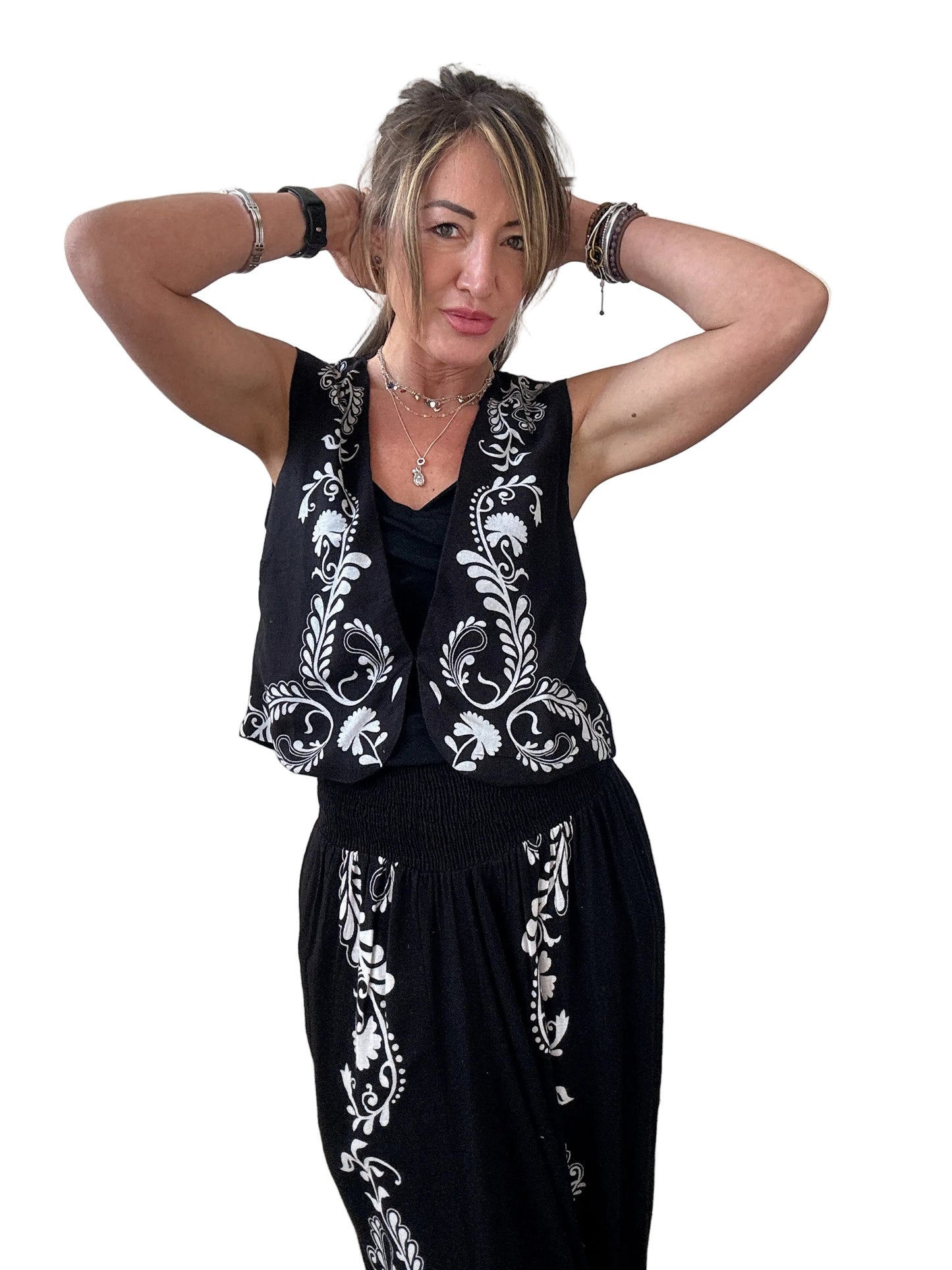 Gilet in lino