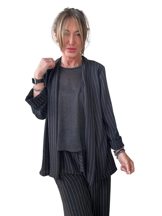 Blazer gessato