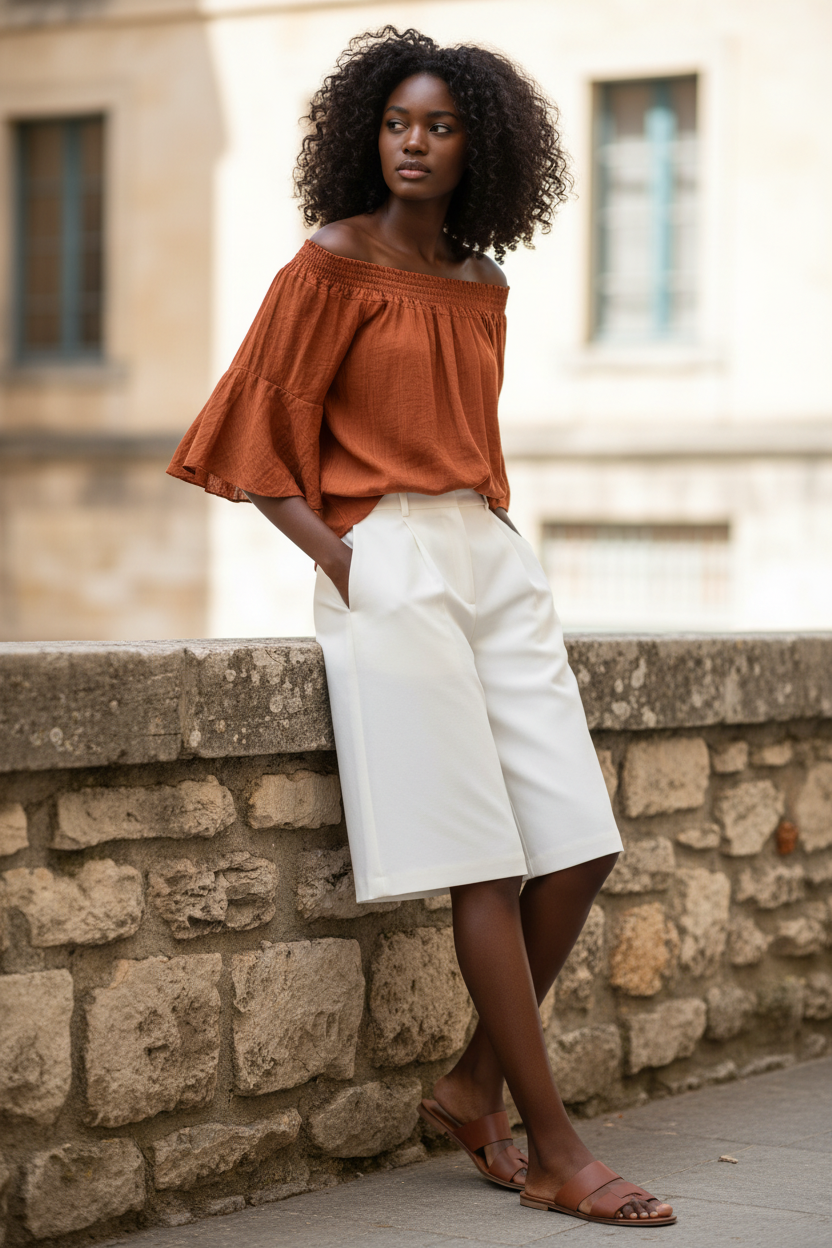 Blusa scollo shiffer