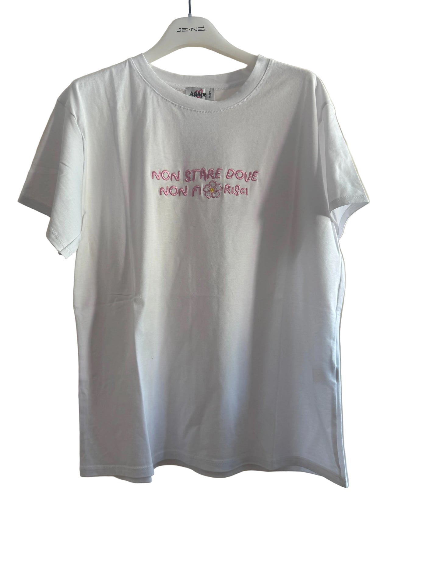 T shirt “Non stare dove non fiorisci..”