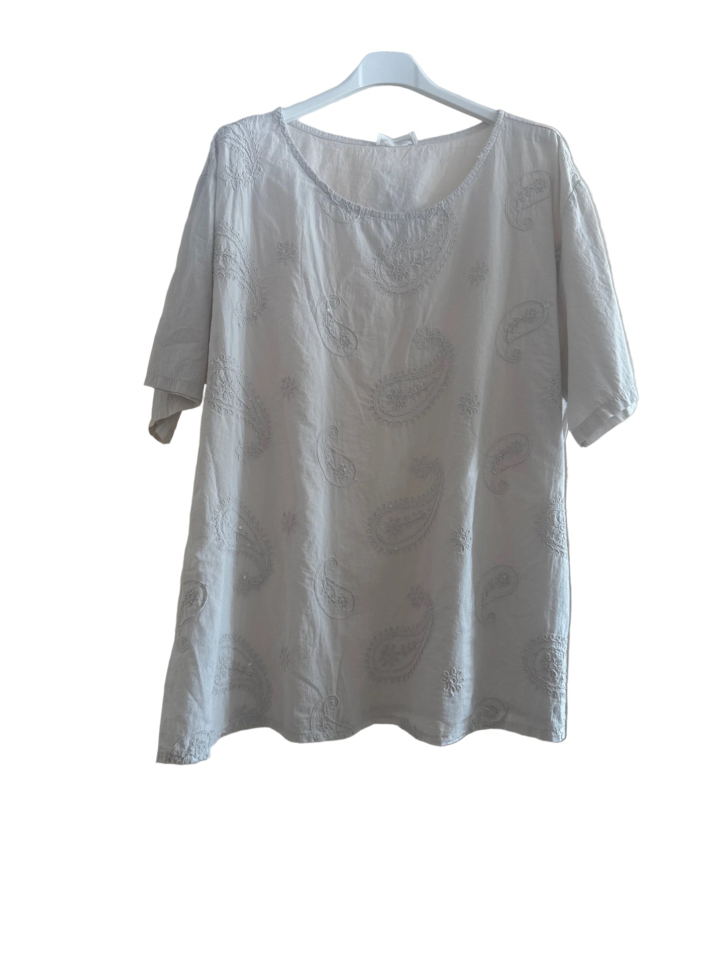 Blusa in mussola over