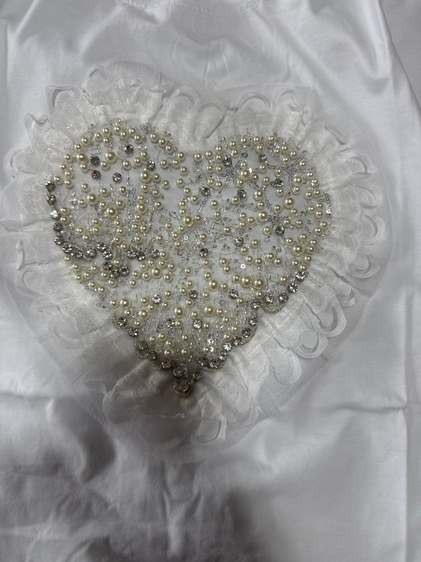 T shirt over cuore
